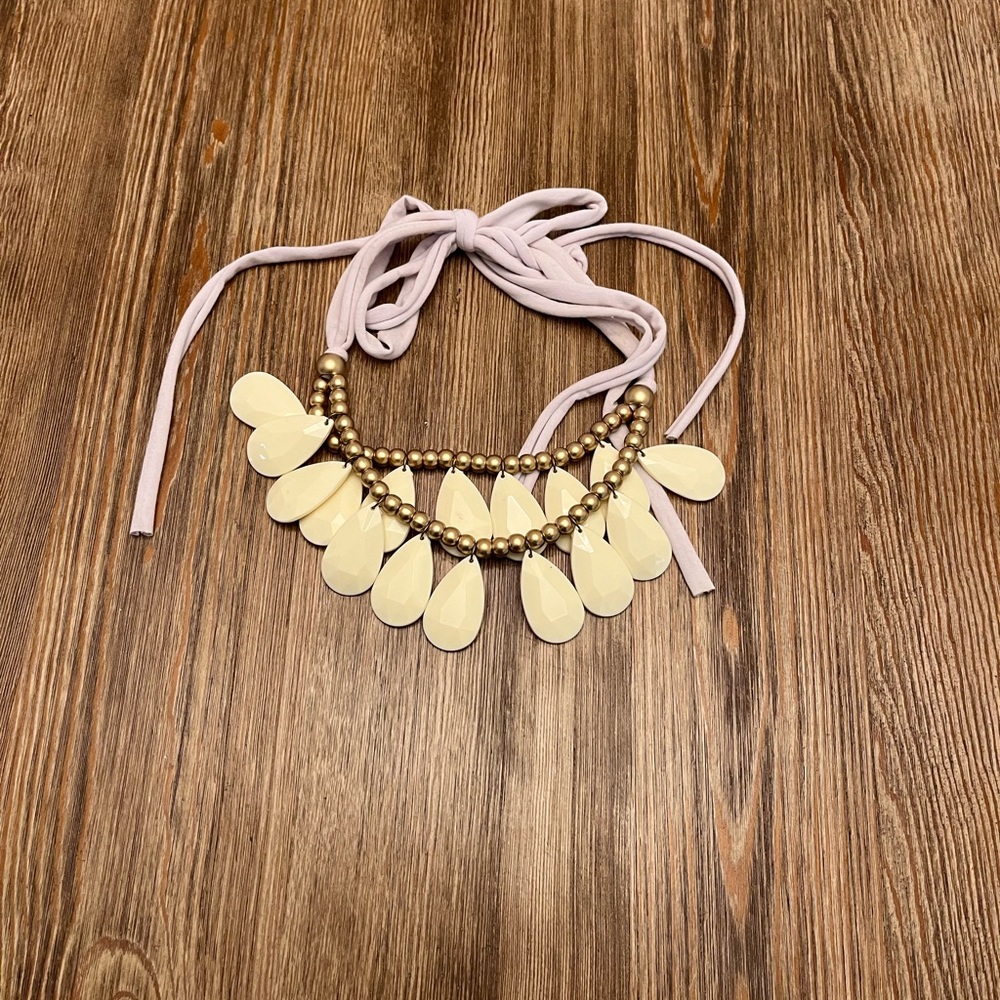 Cloth Tie Necklace